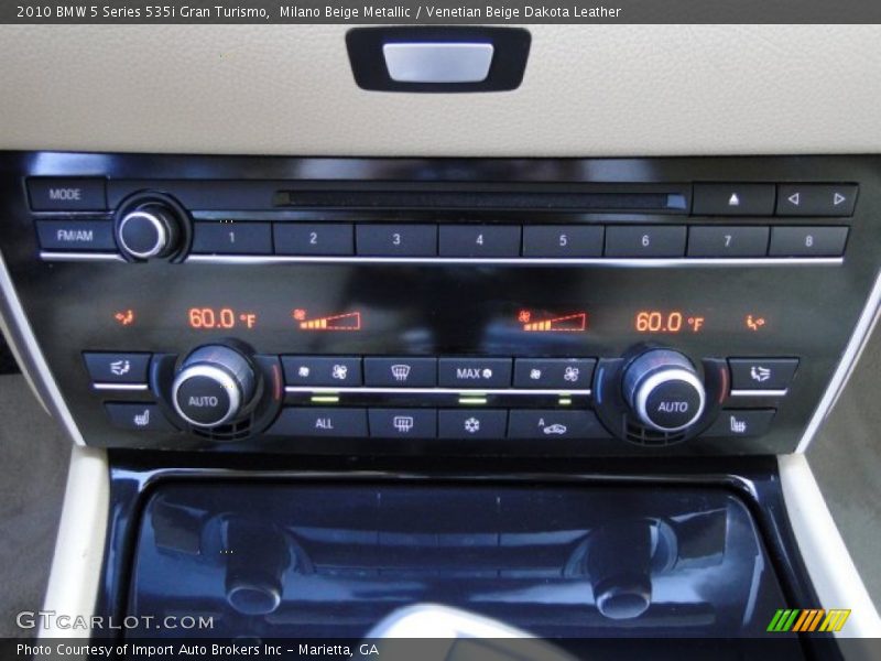 Controls of 2010 5 Series 535i Gran Turismo