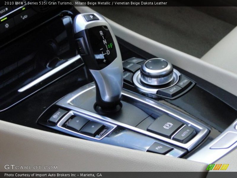  2010 5 Series 535i Gran Turismo 8 Speed Steptronic Automatic Shifter