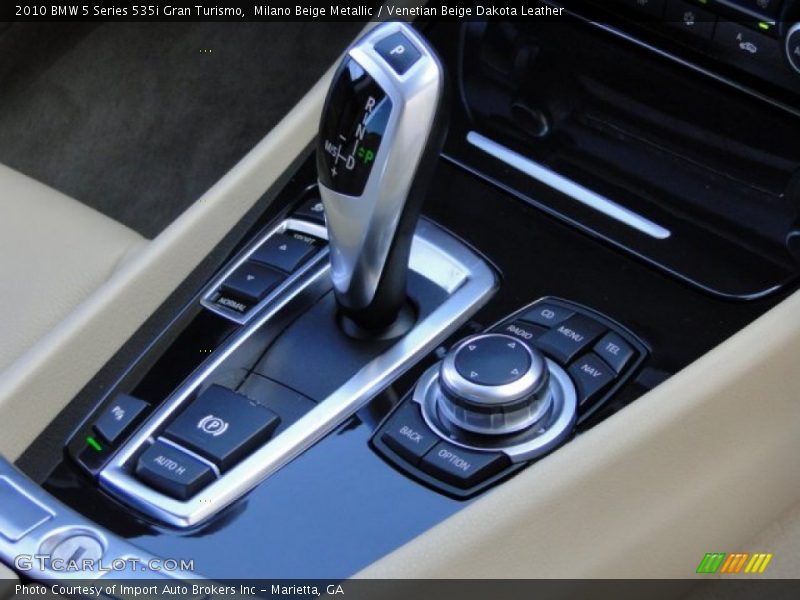  2010 5 Series 535i Gran Turismo 8 Speed Steptronic Automatic Shifter