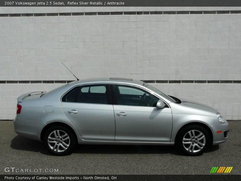 Reflex Silver Metallic / Anthracite 2007 Volkswagen Jetta 2.5 Sedan