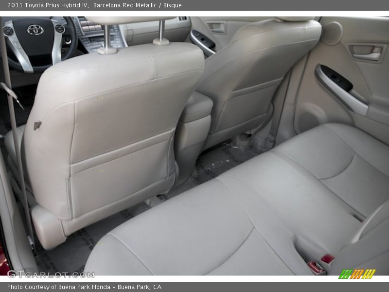 Barcelona Red Metallic / Bisque 2011 Toyota Prius Hybrid IV
