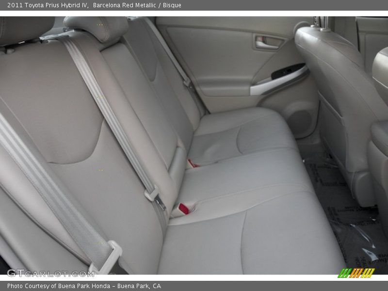 Barcelona Red Metallic / Bisque 2011 Toyota Prius Hybrid IV