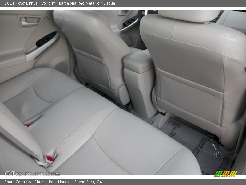 Barcelona Red Metallic / Bisque 2011 Toyota Prius Hybrid IV