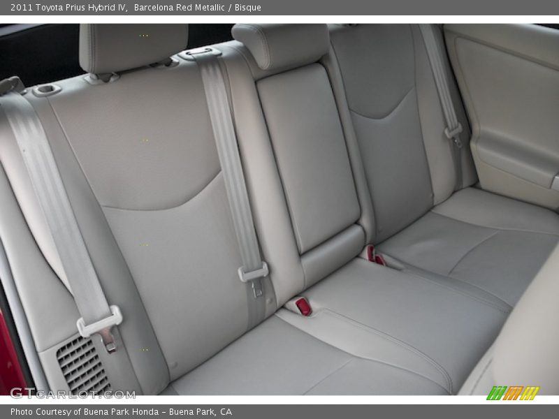Barcelona Red Metallic / Bisque 2011 Toyota Prius Hybrid IV
