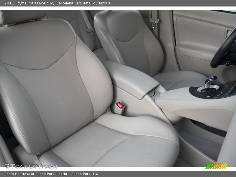 Barcelona Red Metallic / Bisque 2011 Toyota Prius Hybrid IV
