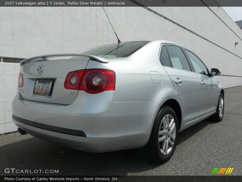 Reflex Silver Metallic / Anthracite 2007 Volkswagen Jetta 2.5 Sedan