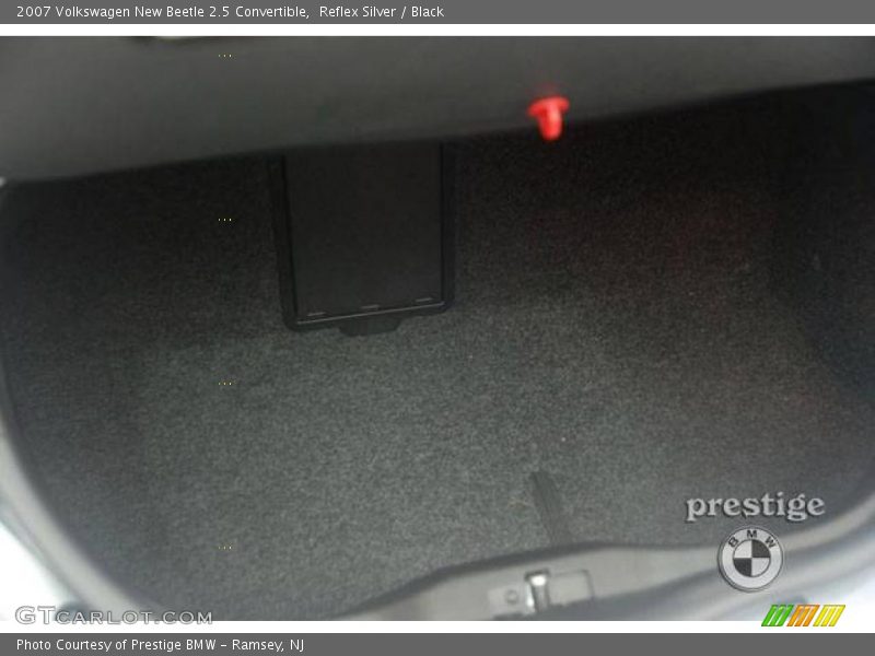 Reflex Silver / Black 2007 Volkswagen New Beetle 2.5 Convertible