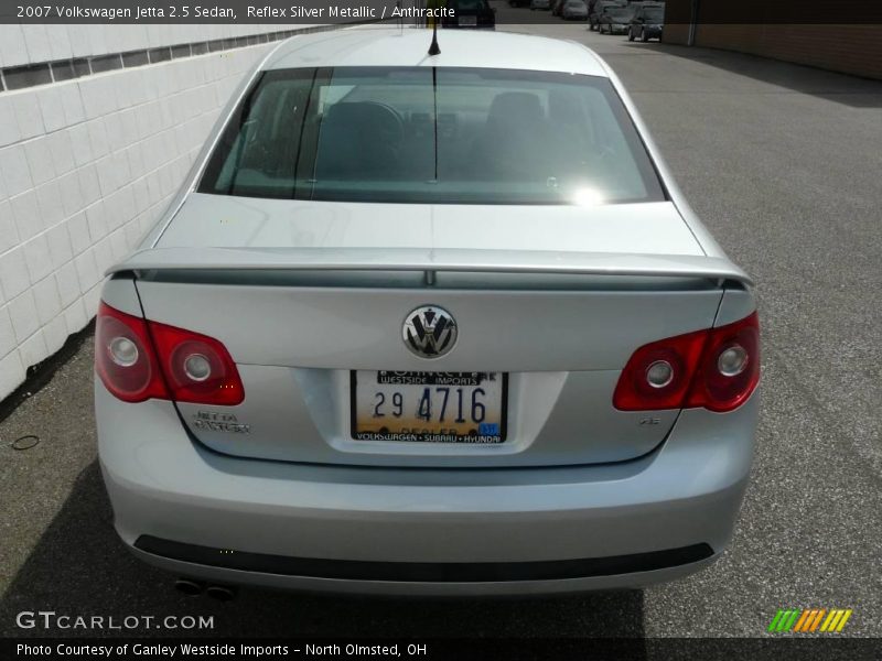 Reflex Silver Metallic / Anthracite 2007 Volkswagen Jetta 2.5 Sedan