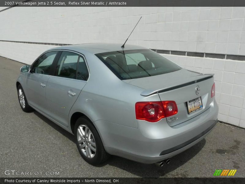 Reflex Silver Metallic / Anthracite 2007 Volkswagen Jetta 2.5 Sedan