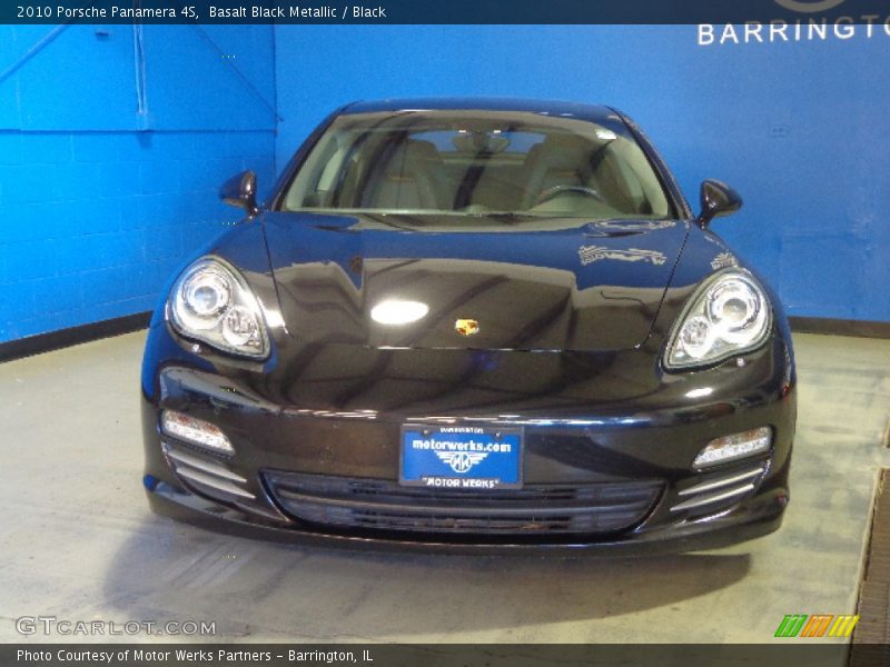 Basalt Black Metallic / Black 2010 Porsche Panamera 4S