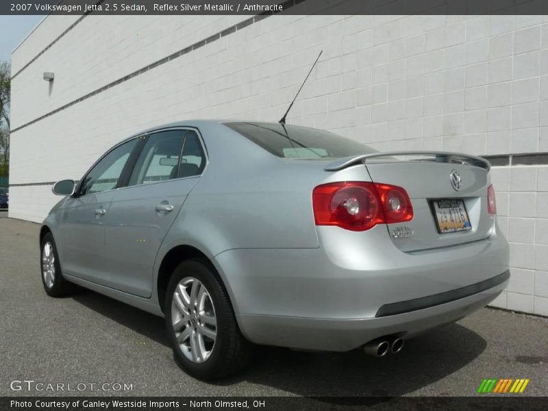 Reflex Silver Metallic / Anthracite 2007 Volkswagen Jetta 2.5 Sedan