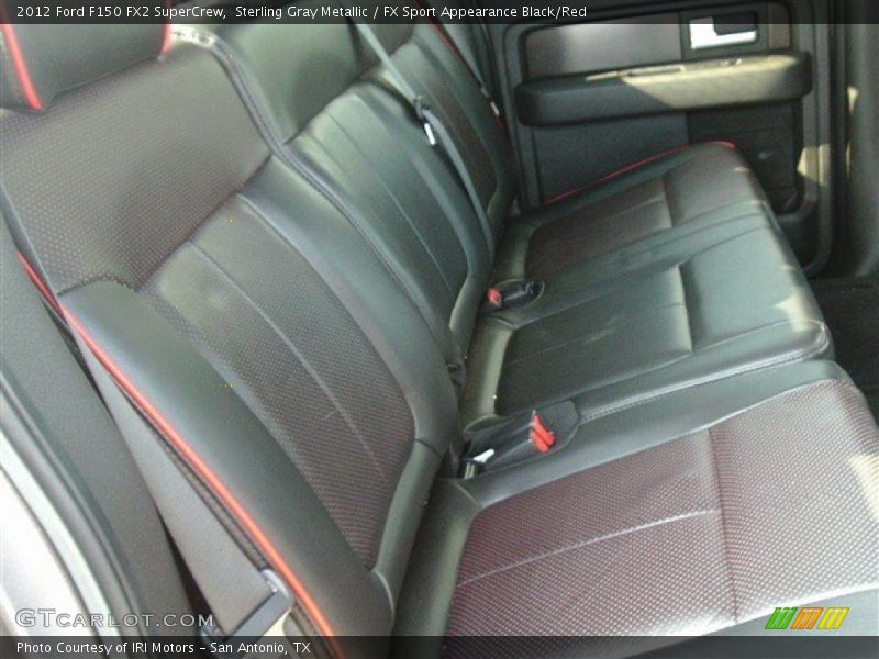 Sterling Gray Metallic / FX Sport Appearance Black/Red 2012 Ford F150 FX2 SuperCrew