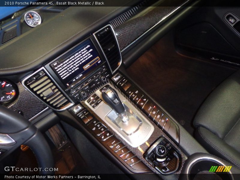 Basalt Black Metallic / Black 2010 Porsche Panamera 4S