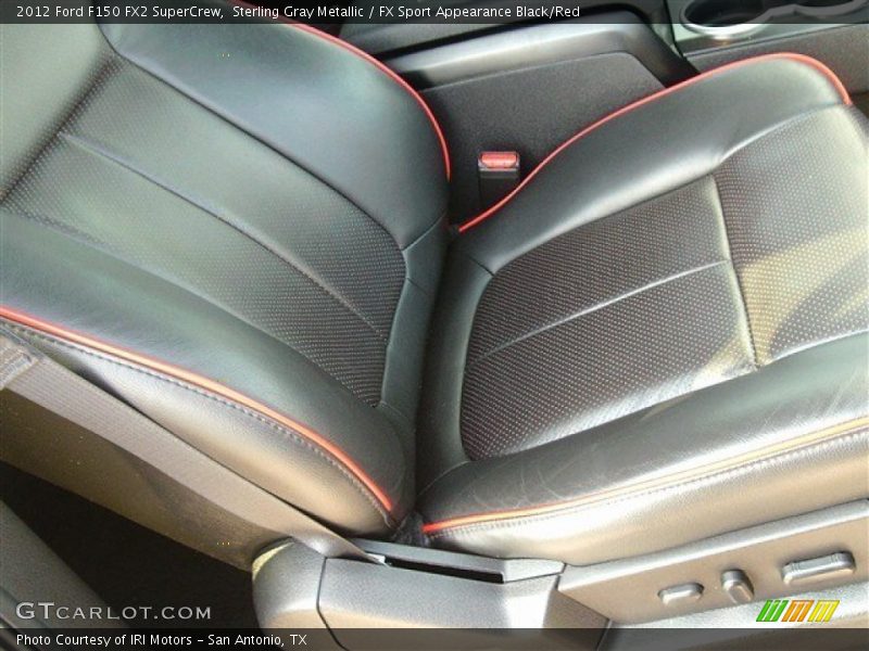 Sterling Gray Metallic / FX Sport Appearance Black/Red 2012 Ford F150 FX2 SuperCrew