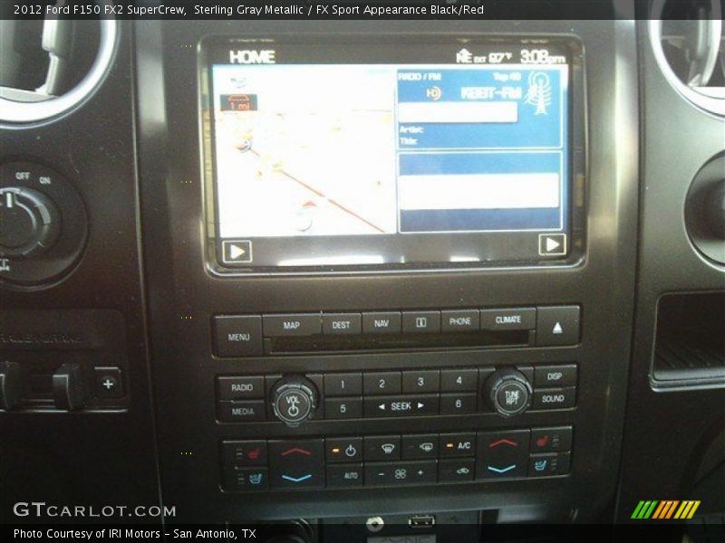 Sterling Gray Metallic / FX Sport Appearance Black/Red 2012 Ford F150 FX2 SuperCrew