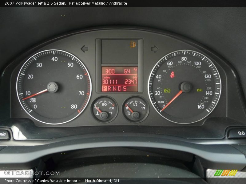 Reflex Silver Metallic / Anthracite 2007 Volkswagen Jetta 2.5 Sedan