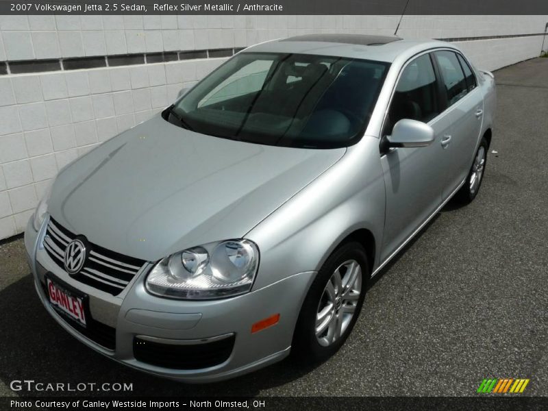 Reflex Silver Metallic / Anthracite 2007 Volkswagen Jetta 2.5 Sedan