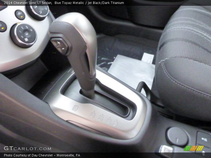 Blue Topaz Metallic / Jet Black/Dark Titanium 2014 Chevrolet Sonic LT Sedan