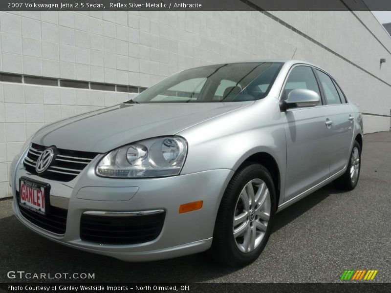 Reflex Silver Metallic / Anthracite 2007 Volkswagen Jetta 2.5 Sedan