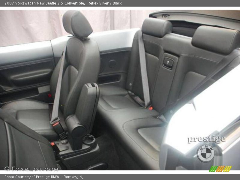 Reflex Silver / Black 2007 Volkswagen New Beetle 2.5 Convertible