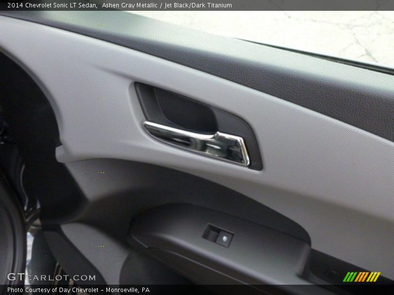 Ashen Gray Metallic / Jet Black/Dark Titanium 2014 Chevrolet Sonic LT Sedan