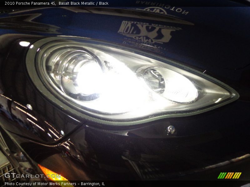 Basalt Black Metallic / Black 2010 Porsche Panamera 4S