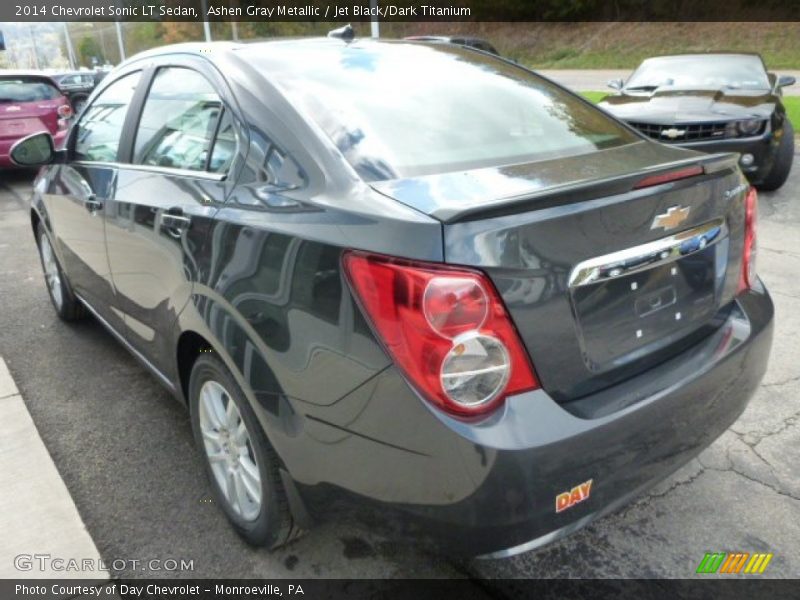 Ashen Gray Metallic / Jet Black/Dark Titanium 2014 Chevrolet Sonic LT Sedan