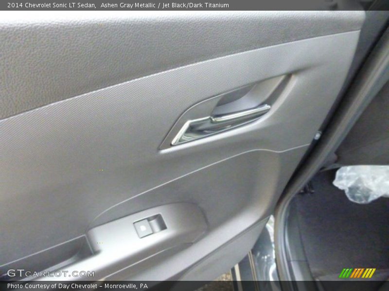 Ashen Gray Metallic / Jet Black/Dark Titanium 2014 Chevrolet Sonic LT Sedan