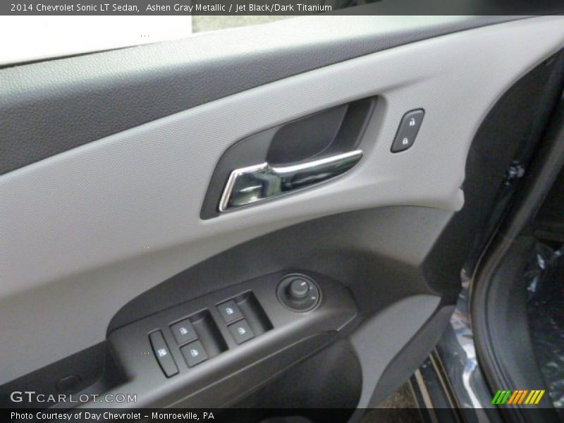 Ashen Gray Metallic / Jet Black/Dark Titanium 2014 Chevrolet Sonic LT Sedan