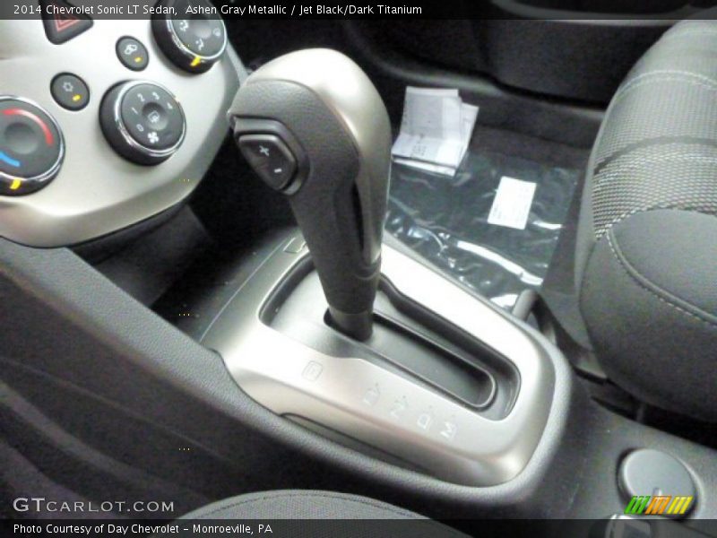 Ashen Gray Metallic / Jet Black/Dark Titanium 2014 Chevrolet Sonic LT Sedan