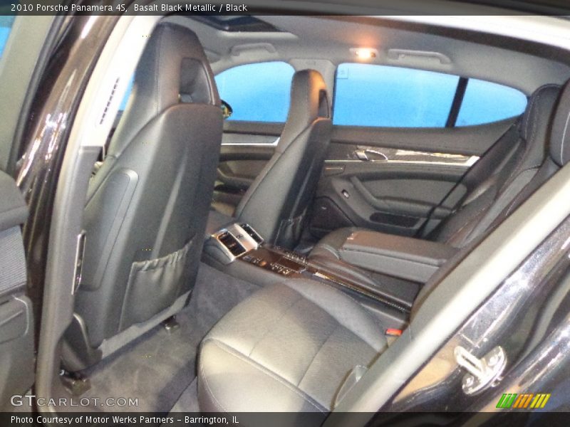 Basalt Black Metallic / Black 2010 Porsche Panamera 4S