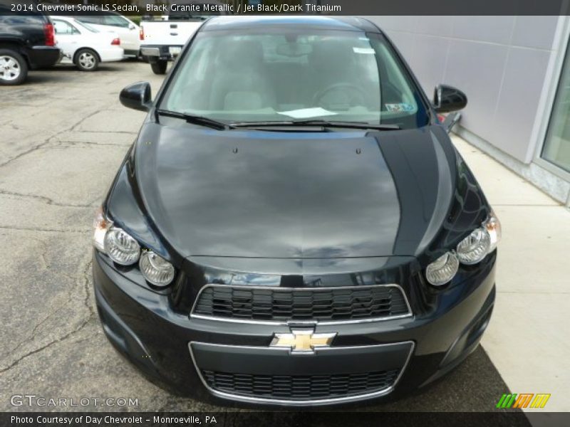 Black Granite Metallic / Jet Black/Dark Titanium 2014 Chevrolet Sonic LS Sedan