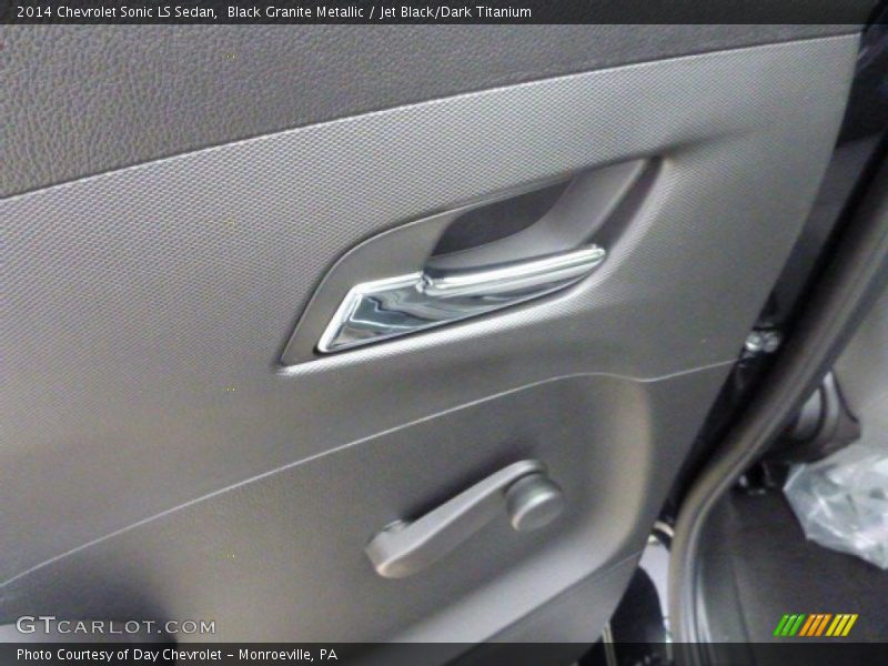 Black Granite Metallic / Jet Black/Dark Titanium 2014 Chevrolet Sonic LS Sedan