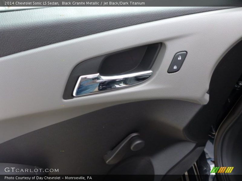 Black Granite Metallic / Jet Black/Dark Titanium 2014 Chevrolet Sonic LS Sedan