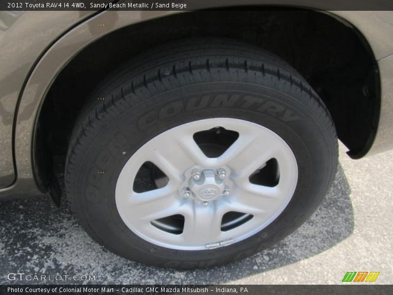 Sandy Beach Metallic / Sand Beige 2012 Toyota RAV4 I4 4WD