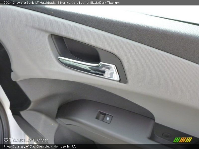 Silver Ice Metallic / Jet Black/Dark Titanium 2014 Chevrolet Sonic LT Hatchback