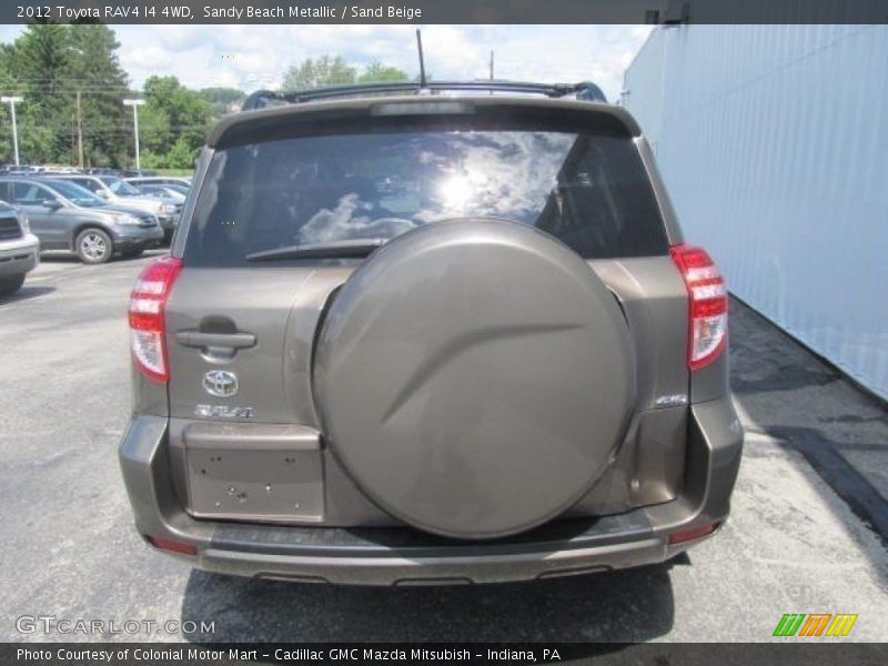 Sandy Beach Metallic / Sand Beige 2012 Toyota RAV4 I4 4WD