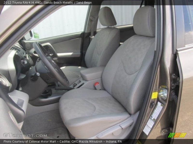 Sandy Beach Metallic / Sand Beige 2012 Toyota RAV4 I4 4WD
