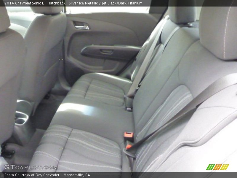 Silver Ice Metallic / Jet Black/Dark Titanium 2014 Chevrolet Sonic LT Hatchback