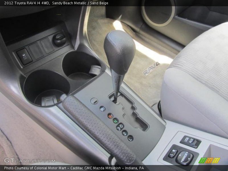Sandy Beach Metallic / Sand Beige 2012 Toyota RAV4 I4 4WD