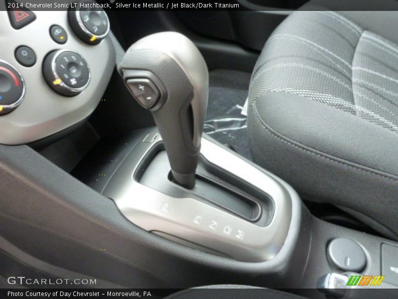 Silver Ice Metallic / Jet Black/Dark Titanium 2014 Chevrolet Sonic LT Hatchback