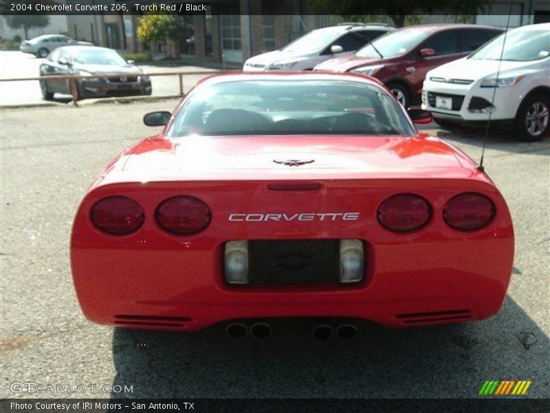 Torch Red / Black 2004 Chevrolet Corvette Z06