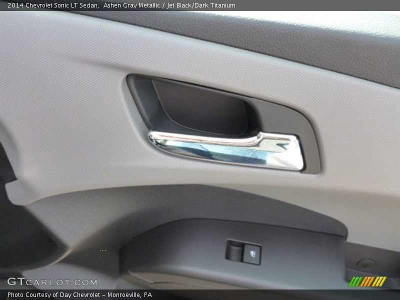 Ashen Gray Metallic / Jet Black/Dark Titanium 2014 Chevrolet Sonic LT Sedan