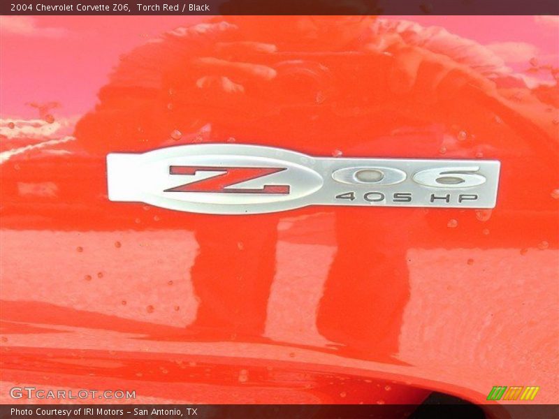 Torch Red / Black 2004 Chevrolet Corvette Z06