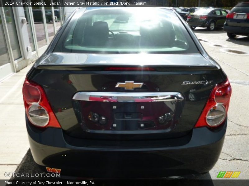 Ashen Gray Metallic / Jet Black/Dark Titanium 2014 Chevrolet Sonic LT Sedan