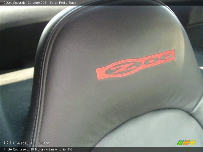 Torch Red / Black 2004 Chevrolet Corvette Z06