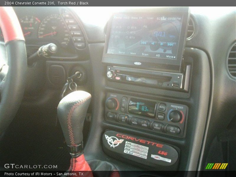 Torch Red / Black 2004 Chevrolet Corvette Z06