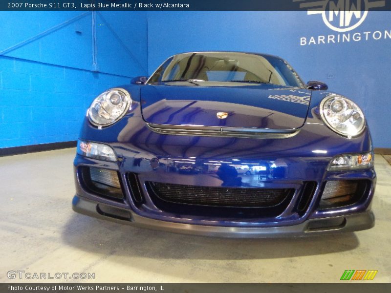 Lapis Blue Metallic / Black w/Alcantara 2007 Porsche 911 GT3