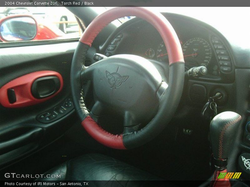 Torch Red / Black 2004 Chevrolet Corvette Z06