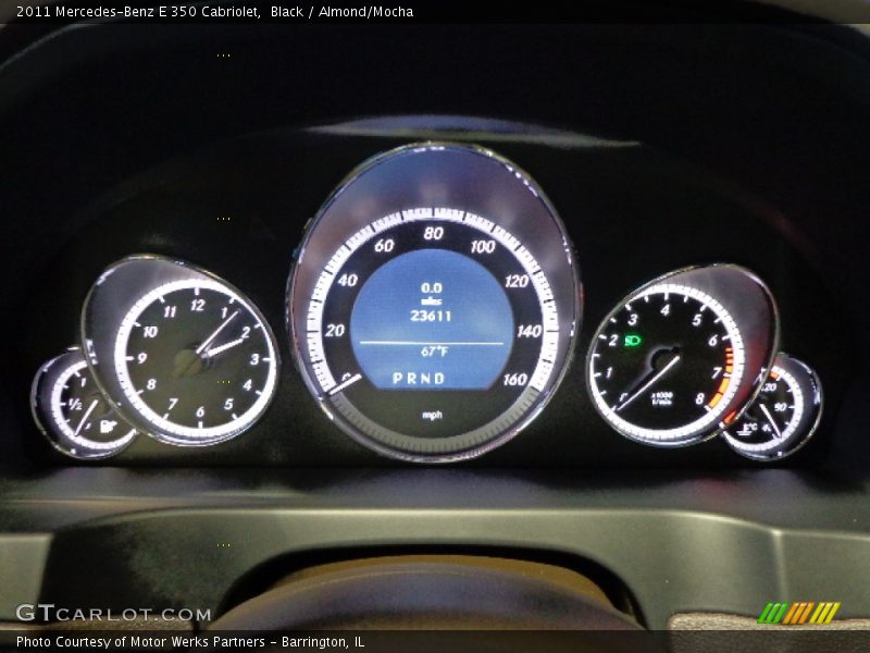Black / Almond/Mocha 2011 Mercedes-Benz E 350 Cabriolet